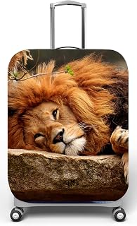 Capa para mala de viagem M, medidas max C40x A59 x P27cm Leão Deitado