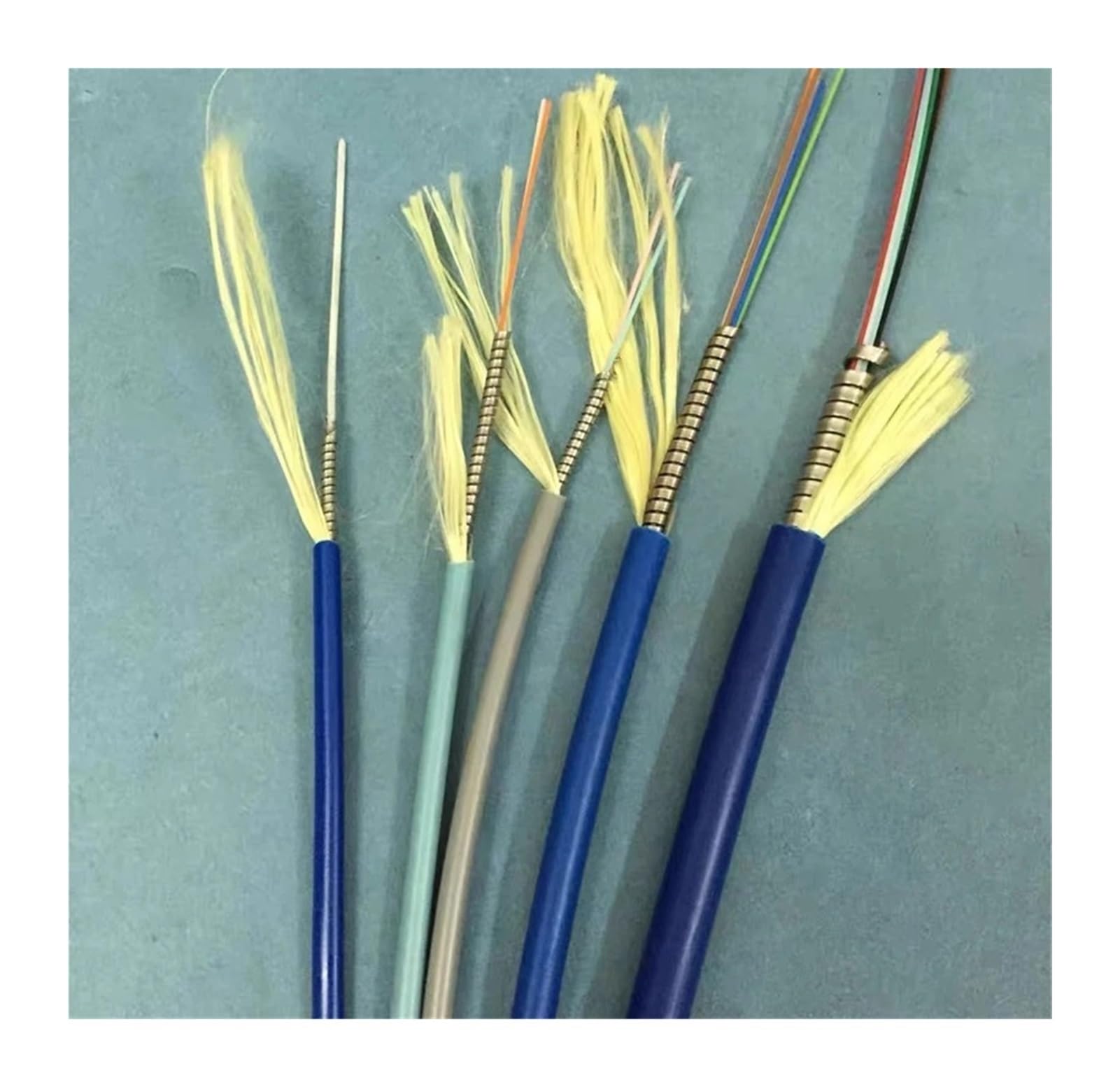 Cordon de raccordement de Fibre Optique blindé, 20m, 2 cœurs, 2C SM MM OM1 OM2 OM3, intérieur et extérieur LC SC FC St LSZH TPU FTTH Jumper 2 cœurs 20mtr(SC-SC,2C Blue SM)
