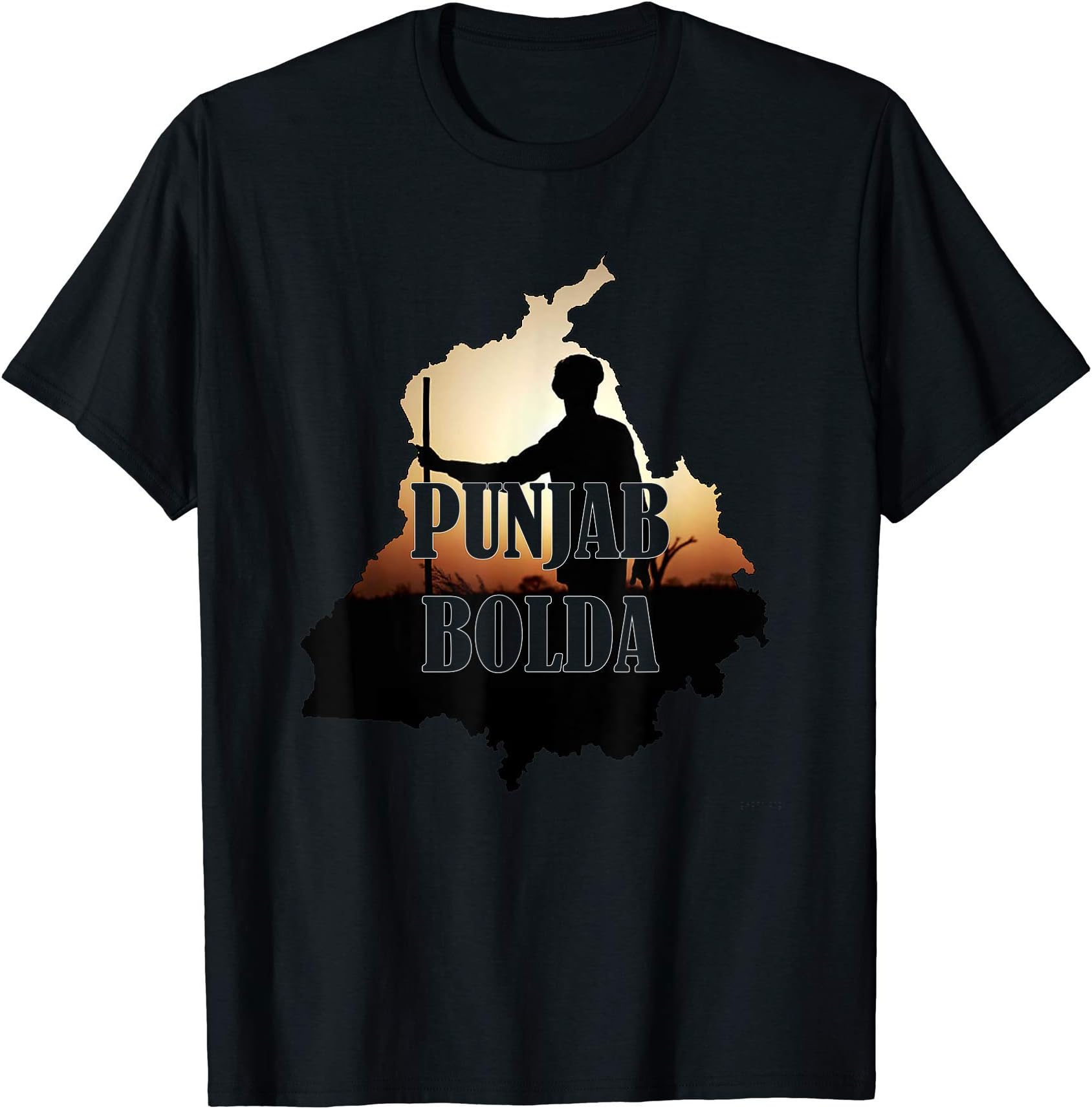 MitranDePunjab Bolda Farmers India Punjabi Desi Indian T-Shirt
