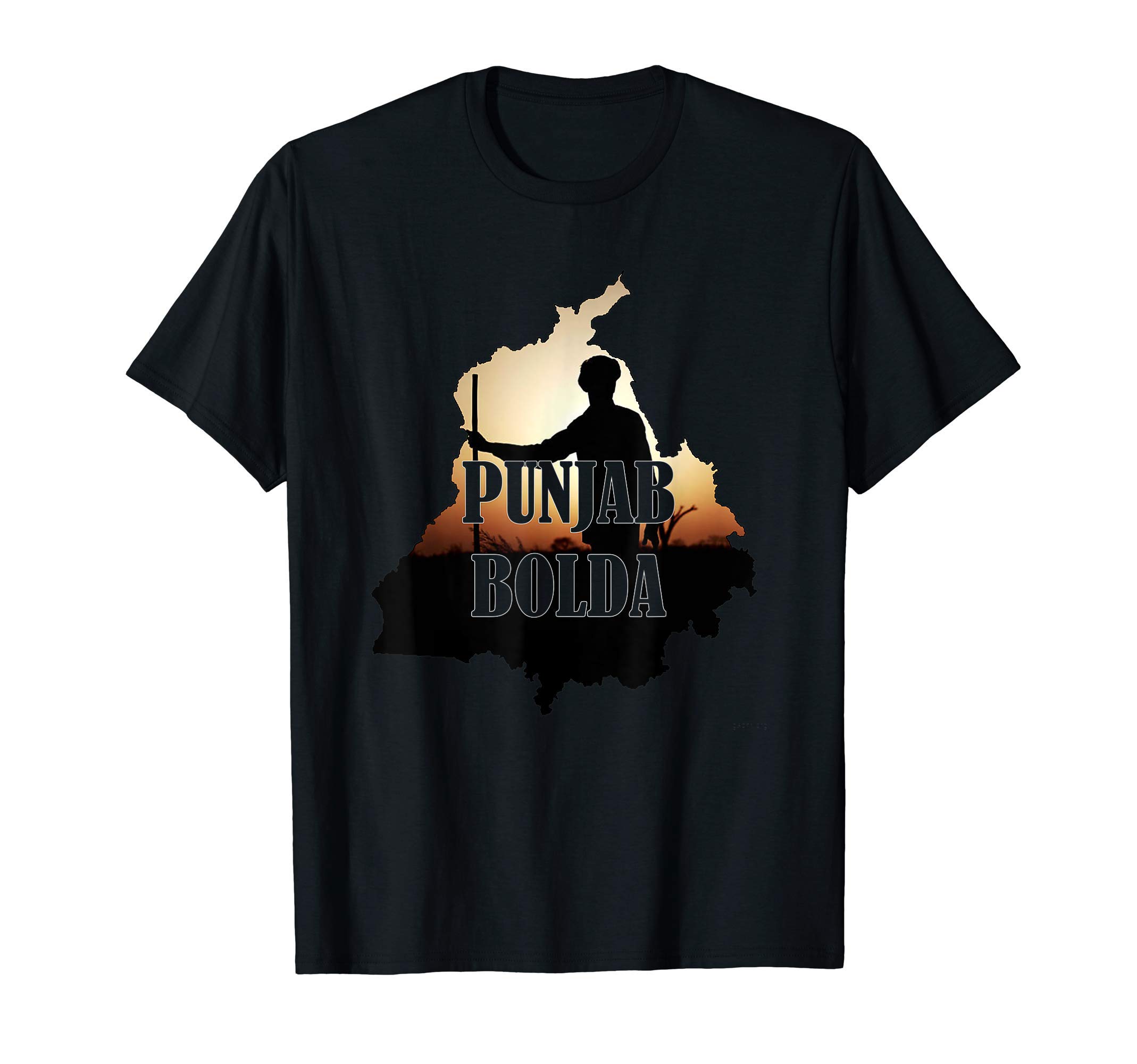 MitranDePunjab Bolda Farmers India Punjabi Desi Indian T-Shirt