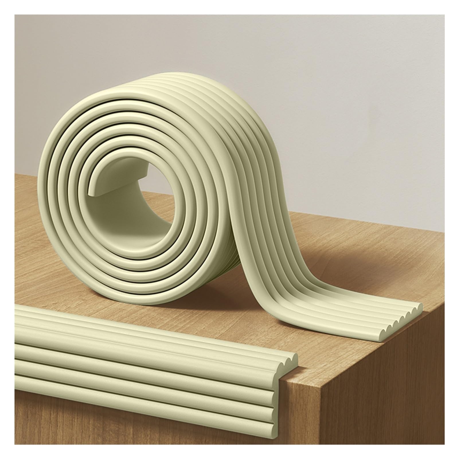 Acolchado de espuma a prueba, protectores de seguridad para bordes afilados, parachoques de esquina para bordes de muebles, cojín protector de espuma para bordes afilados, mesa, escritorio, muebles (3
