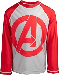 Marvel Avengers - Protector de natación para niños, color azul marino