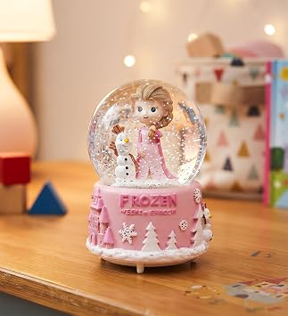 Işıklı Müzikli Frozen Kar Küresi