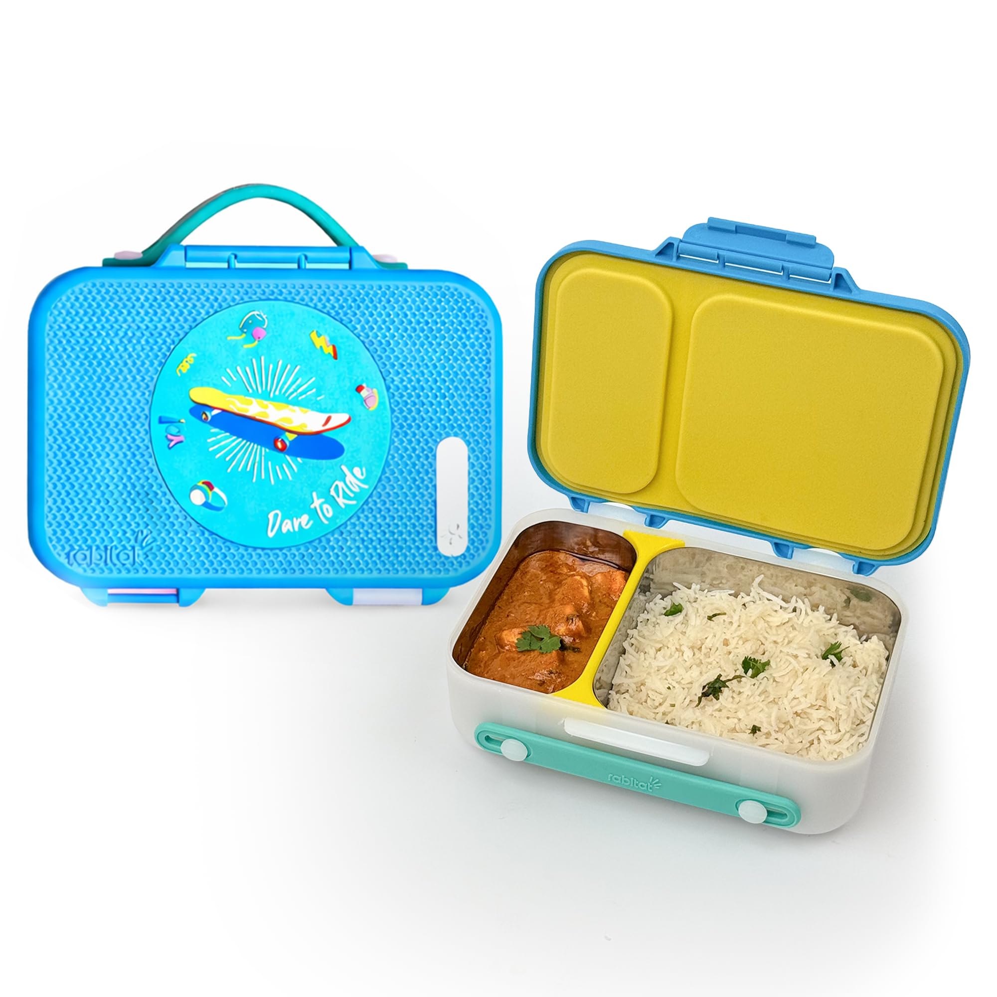 rabitat Munchbee Pro Lunch Box - Stainless Steel -15
