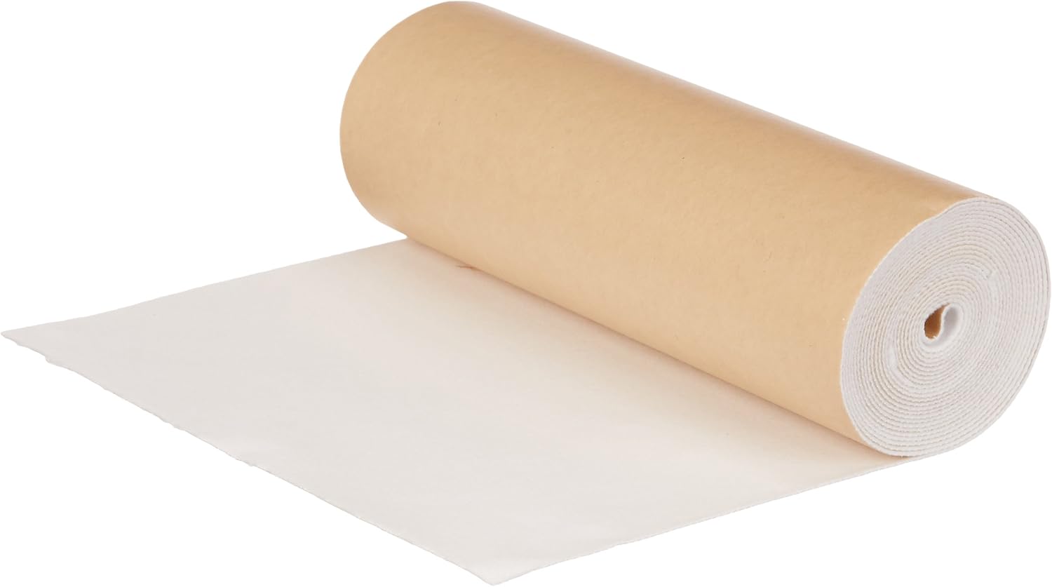Rolyan Latex-Free Moleskin, 1" x 5 Yards, Beige, Adhseive Backing Moleskin Padding for Use with Splints, Braces, and Casts, Non-Latex Roll of Prewrap, Undercast Wrap for Skin Protection and Support : Health & Household