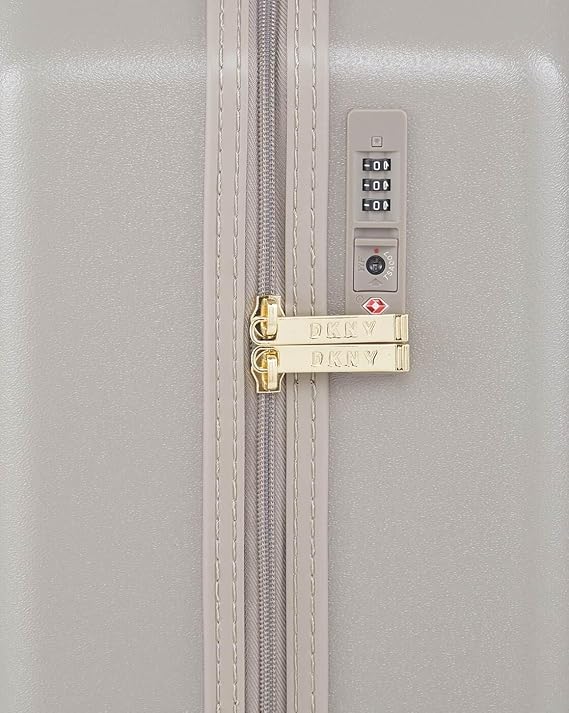 DKNY Unisex-Adult Metal Logo, Clay, 21 Carry On