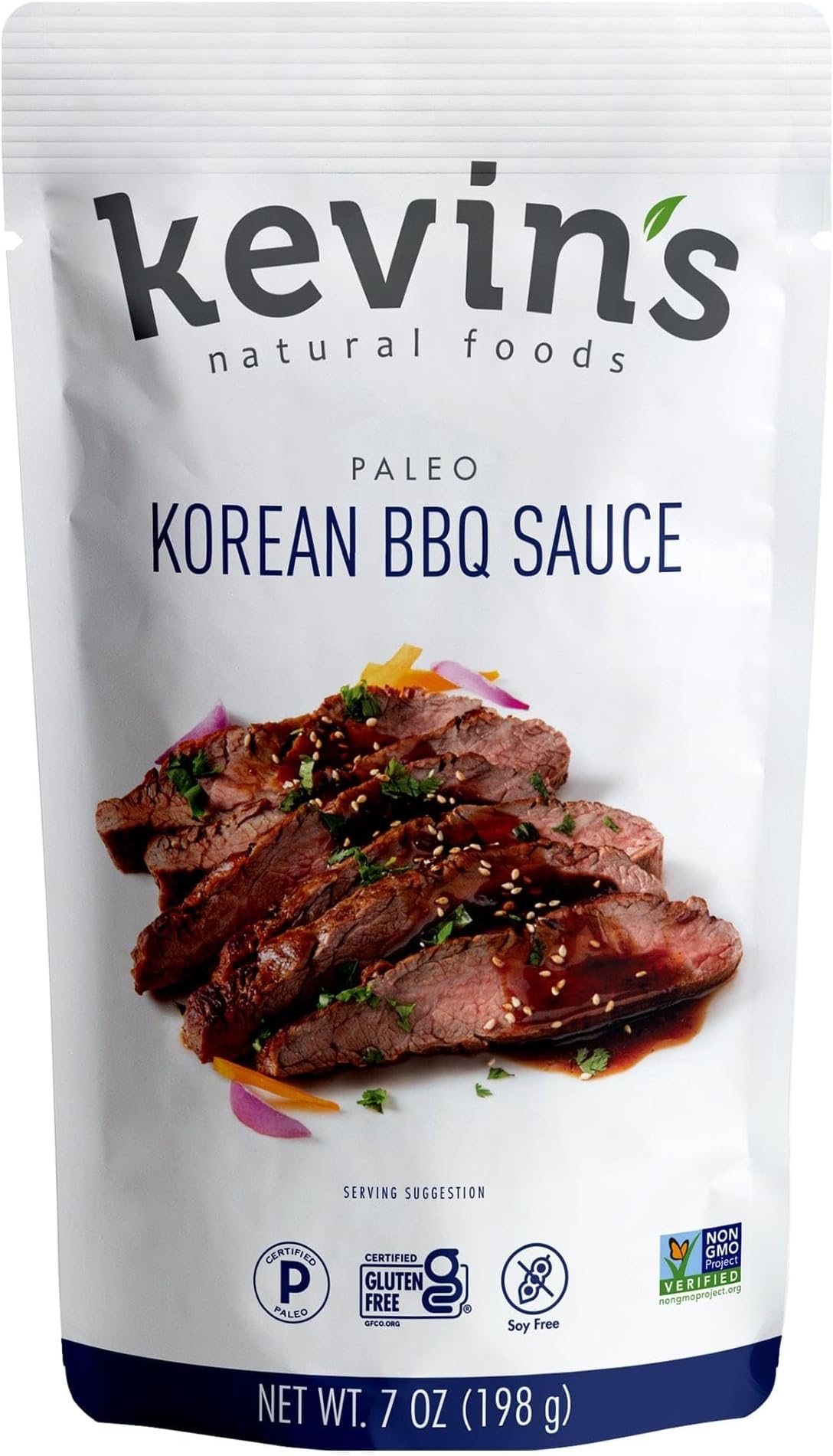 Kevins Natural Foods Sauce Korean BBQ, 7 oz