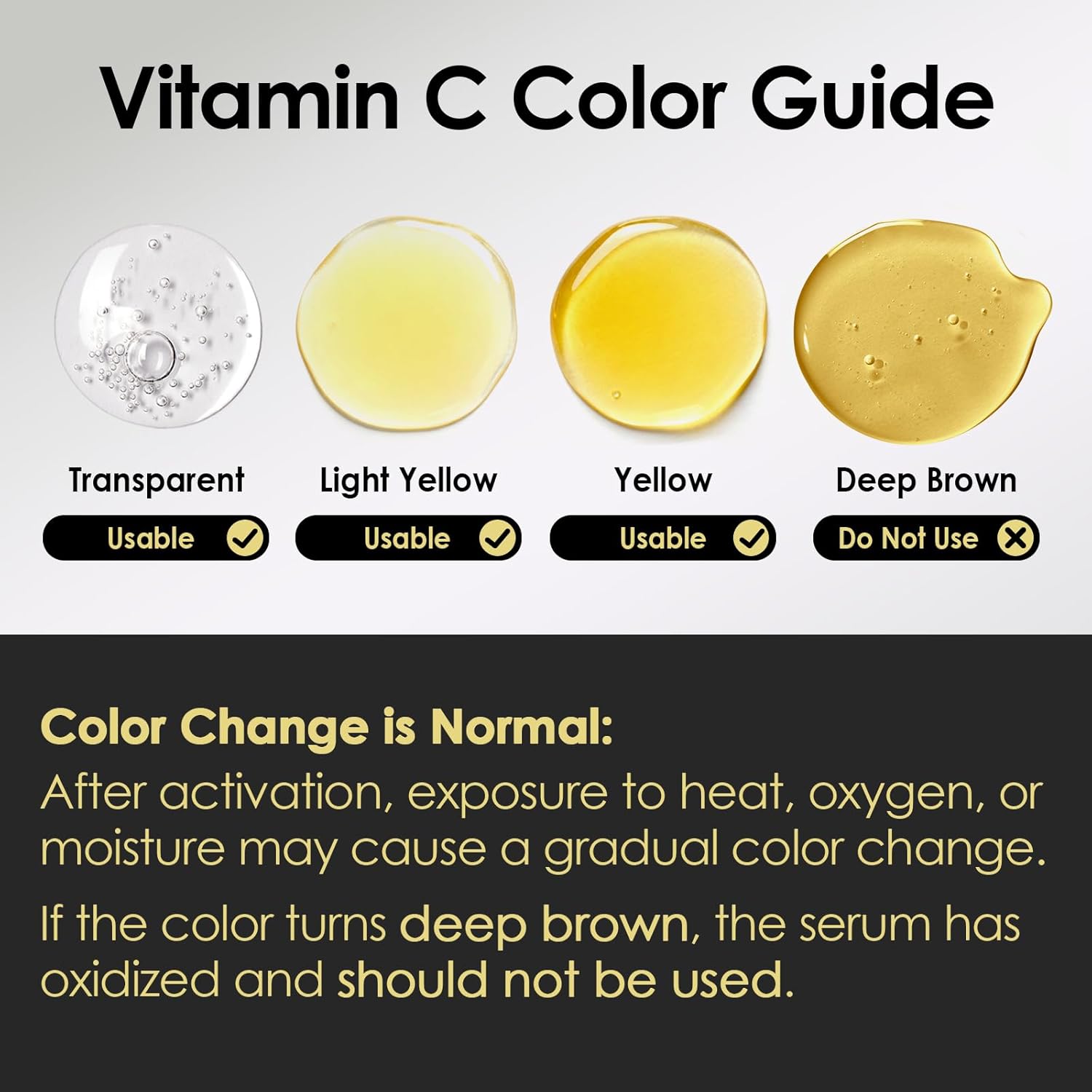 Beautide Vitamin C Serum 15% – Brightening & Anti-Aging Serum with Vitamin E, Ferulic Acid & Hyaluronic Acid for Radiant Skin, 1 Fl Oz - Image 8