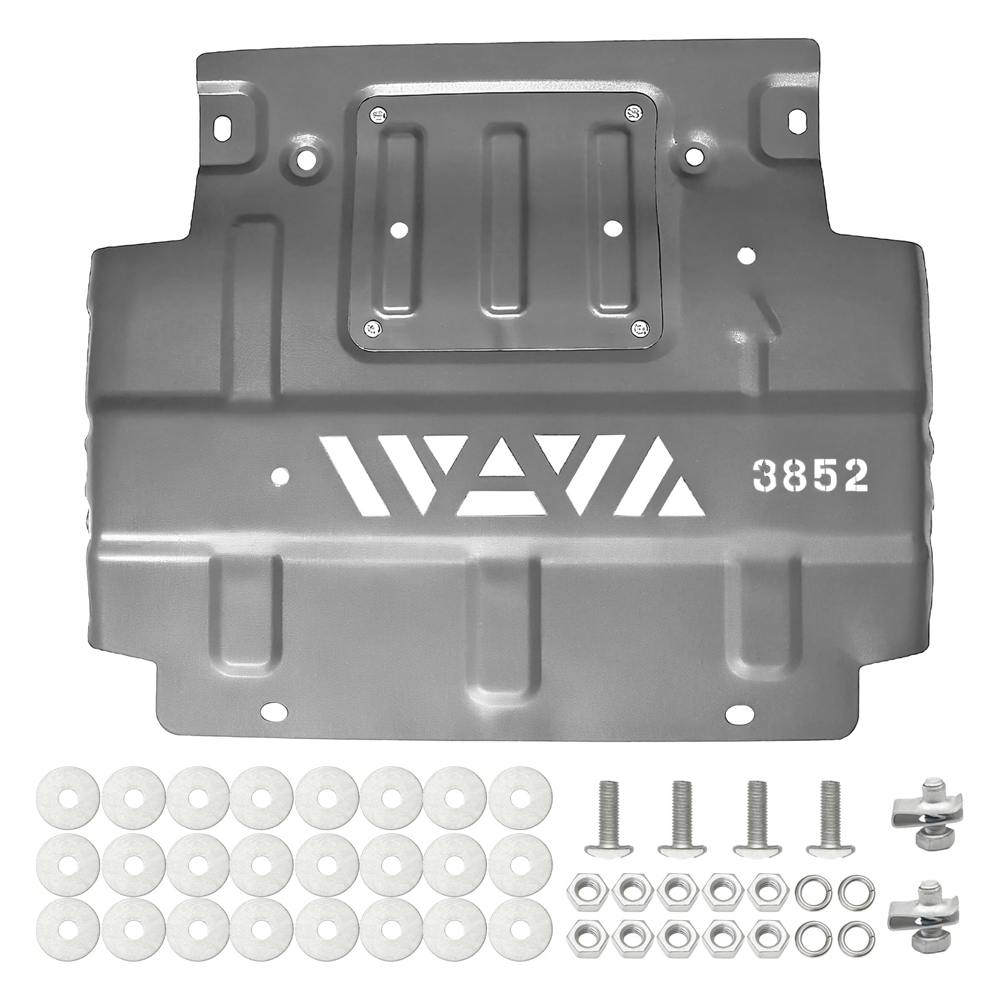 Engine Splash Guard Shield Grill Fit for Ford F-150 2.7L 3.3L 3.5L 5.0L 2015-2022 Replace# FL3Z-5D032-E FL3Z-5D032-A FL3Z-5D032-D Lower Front Splash Shield