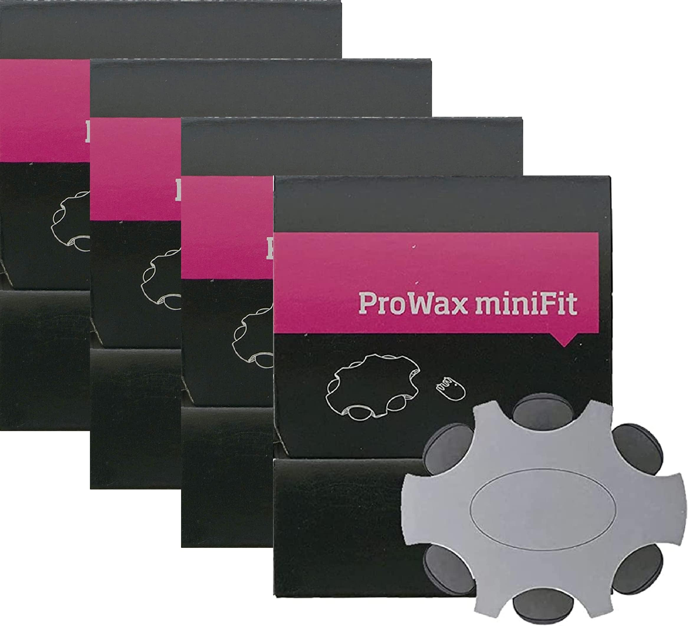 Prowax MiniFit for Oticon Hearing Aid Filters oticon ProWax Replacement Cerumen Stop Suitable for Oticon RITE RIC Hearing Aid(4PACKS)