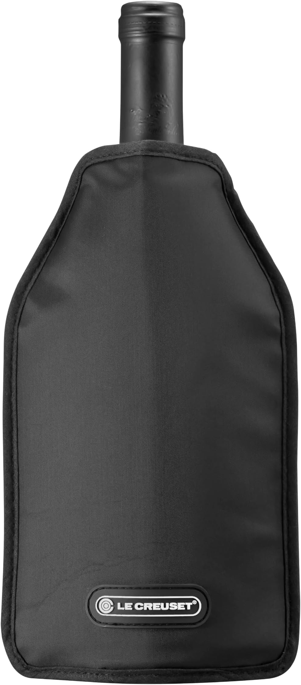 Le Creuset Wine Accessories Wine Bottle Cooler Sleeve- Black