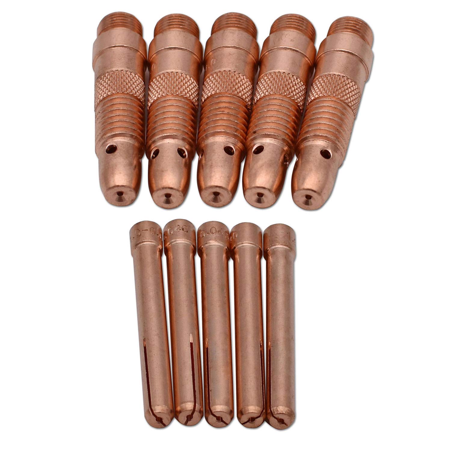 TIG Collet Body 10N30 0.040" &amp; Collet 10N22 Fit TIG Welding Torch 17 18 26