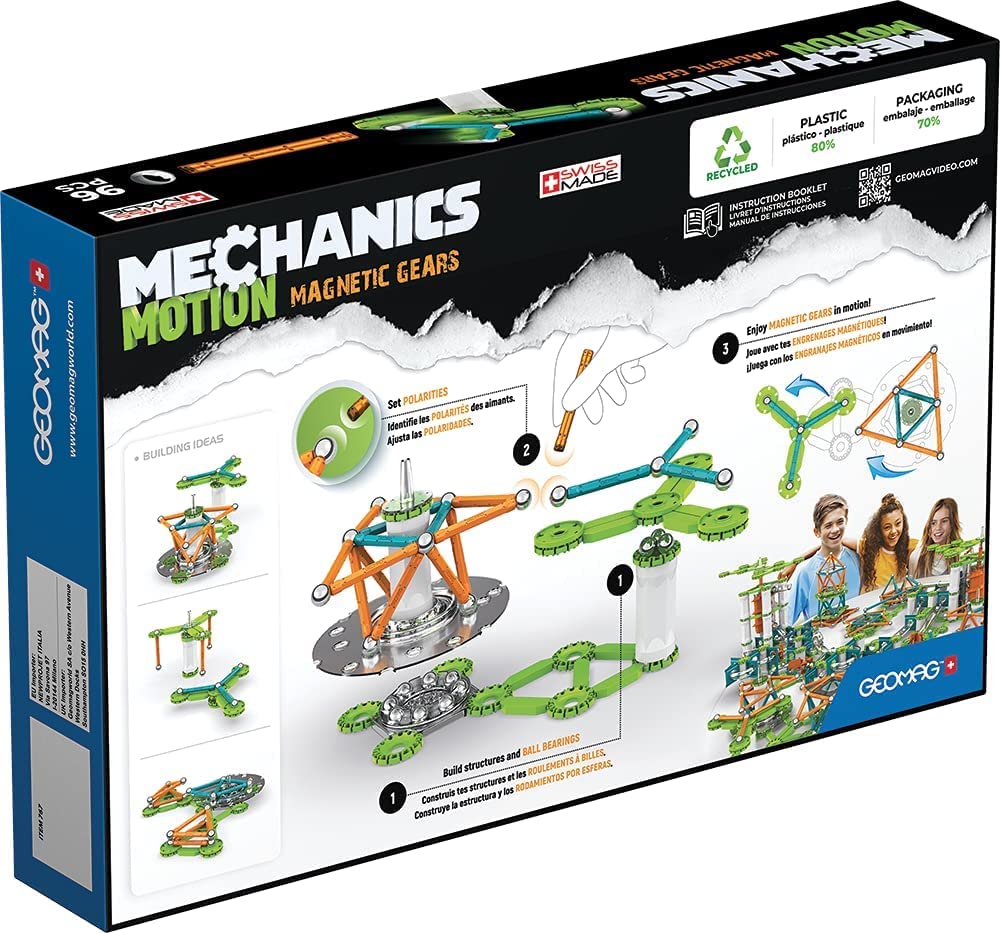 Geomag Motion Magnetic Gears 96 pcs