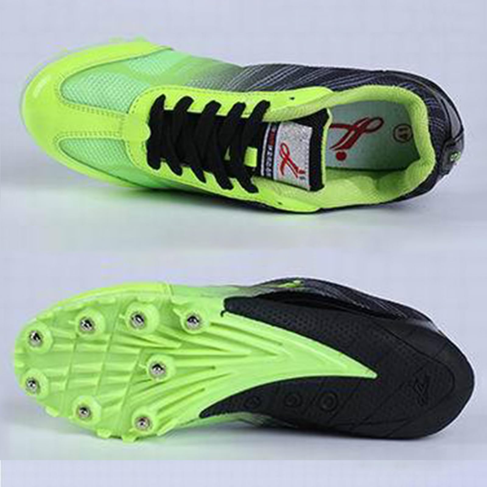 Zapatillas Deportivas con Clavos,Zapatillas Clavos Atletismo Mujer,Atletismo con Clavos Zapatillas,Aumentar La Velocidad Y La Flexibilidad,Adecuado para Deportes De Atletismo