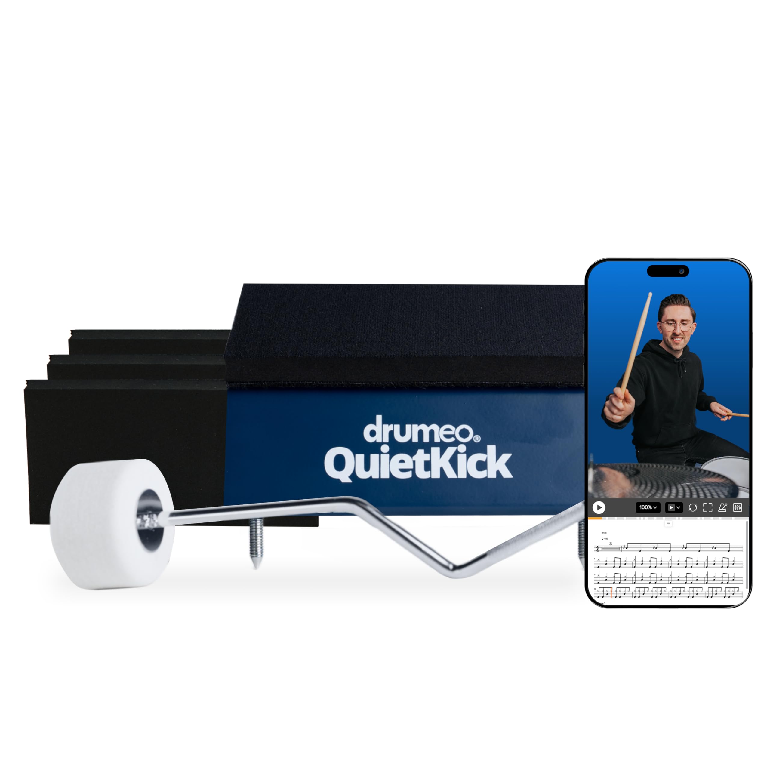drumeo QuietKick
