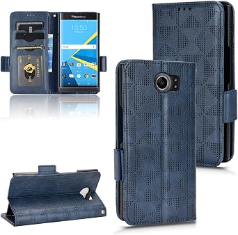 Case for BlackBerry Priv STV100-1 STV100-2 STV100-3 STV100-4 Leather Flip Stand Case Cover,Case for BlackBerry Priv Leather Case,Case for BlackBerry Priv Case Cover Blue