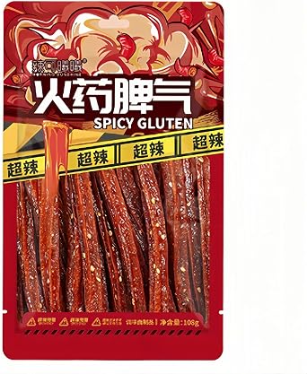 MKSDDF-108g Latiao Chinese Spicy Sticks Chinese Food Latio Spicy Strips Spicy Sticks Chinese Snacks-Office Snacks Casual Snacks Party Snacks Spicy strips*108g