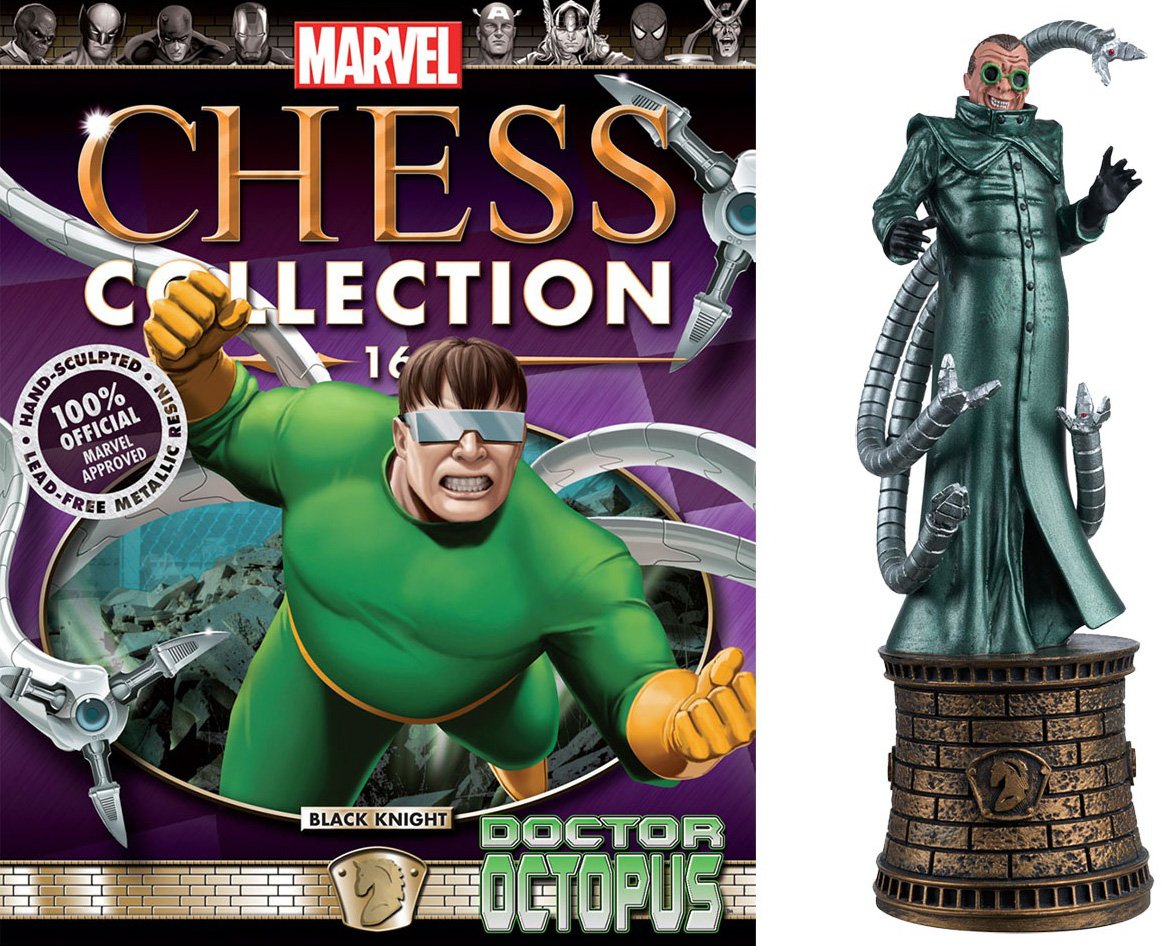EaglemossMarvel Chess Figurine Collection Nº 16 Doctor Octopus