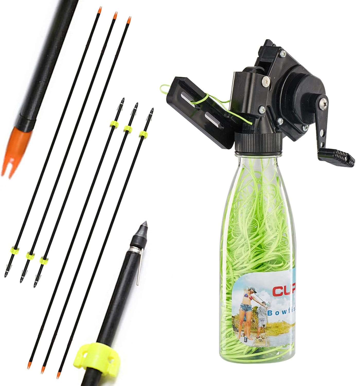 Archery Bowfishing Reel Kit Bow Fishing Reel with