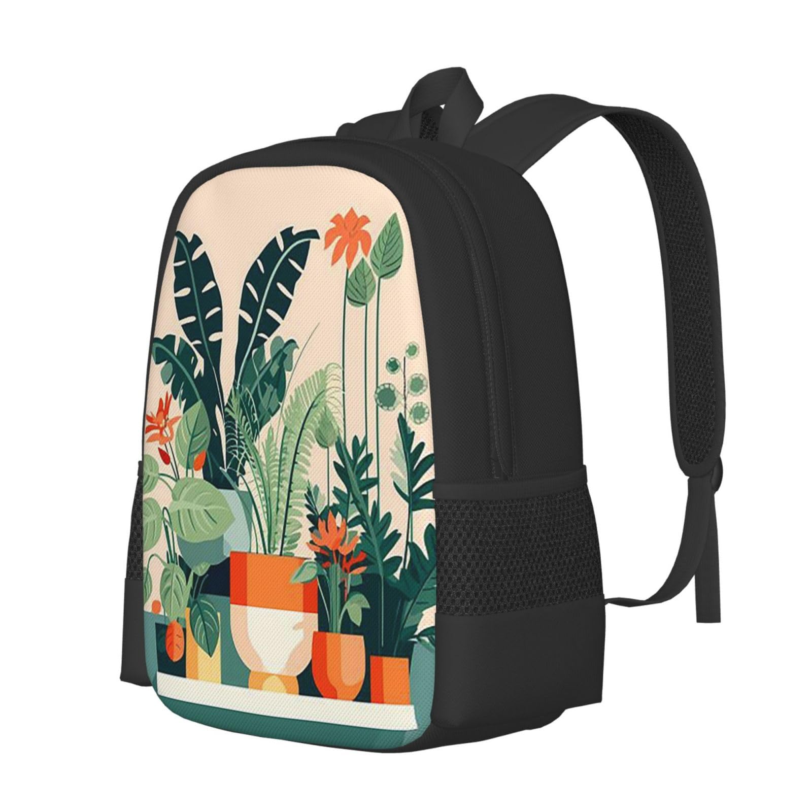 Szczęśliwy plecak gitarzysta unisex 15,6 cala laptop czarny Oxford plecak