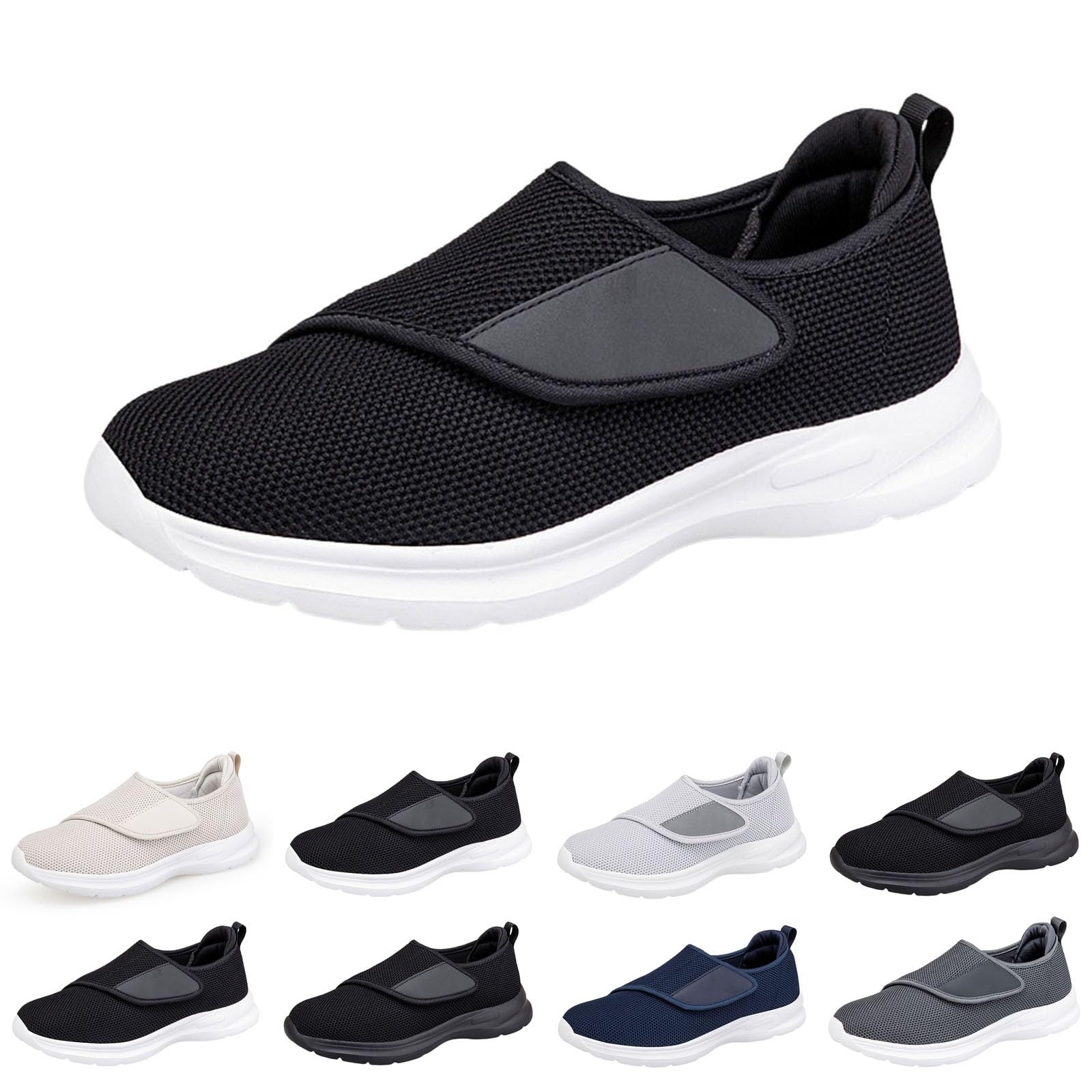 Scarpe da ginnastica da donna regolabili con chiusura a tocco, vestibilità