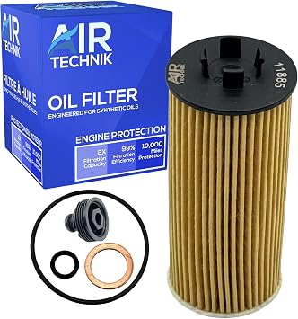 AirTechnik Premium Oil Filter CH11885 - BMW X1 20162019, Mini Cooper 20142019, Cooper Countryman 20172025
