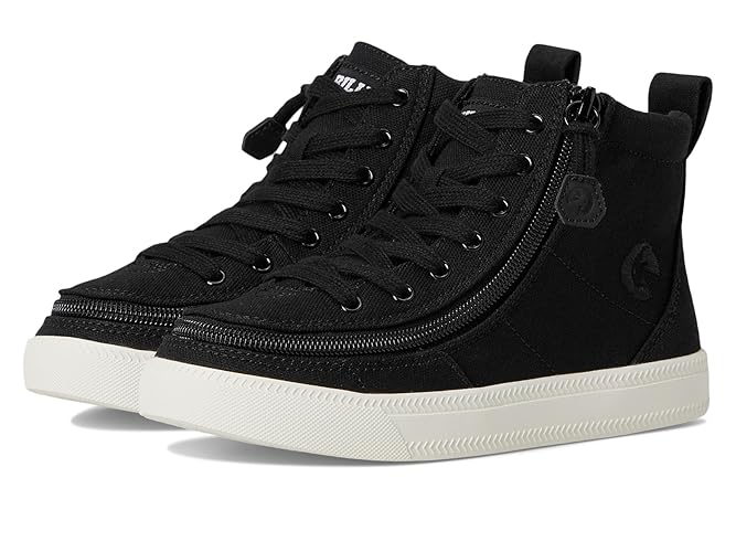 BILLY Footwear Kids Classic Lace High II for Little Kids and Big Kids - Adjustable Laces with Wrap Zipper Closure, Durable and Lightweight Shoes