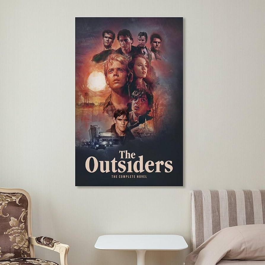 「THEOUTSIDERS」ポスター Amazon.co.jp: The Outsiders 映画ポスター 12x18インチ