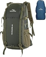TRAWOC VANGUARD 40 Litre Travel Backpack Laptop Bag with Rain Cover & Shoe Compartment Versatile Casual Bag Ideal Backpack for Men and Women, LHK004