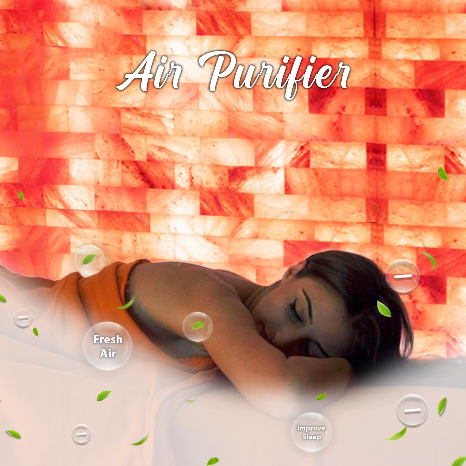 Himalayan Pink Salt Tiles 8”x4”x1” for Sauna and Spa- Pack of 100 Salt Bricks for Salt Wall, Salt Blocks of 2.5 lbs for Home DIY Decor & Improvement Projects