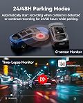 REDTIGER F9 Dash Cam 4K Front and Rear 1080P, WiFi GPS Car Camera with 32GB Card, Dual Dash Camera for Cars, Loop Recording, Night Vision, Parking Mode, Smart App Control, Support 256GB Max | Voice Prompt, GPS Positioning, WDR Night Vision, 2160P/FHD