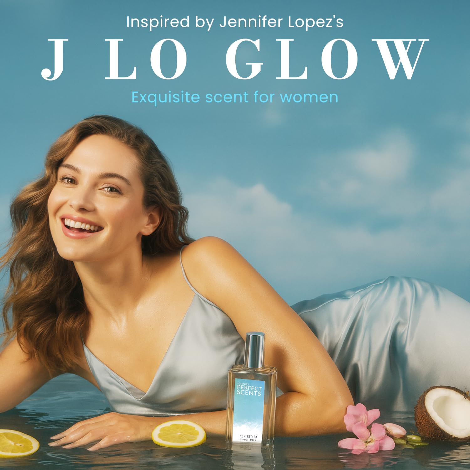 Perfect Scents Fragrances, Inspired by Jennifer Lopez's J Lo Glow, Women’s Eau de Toilette, Vegan, Paraben-Free, Phthalate-Free, Never Tested on Animals, 2.5 Fluid Ounces - Image 4