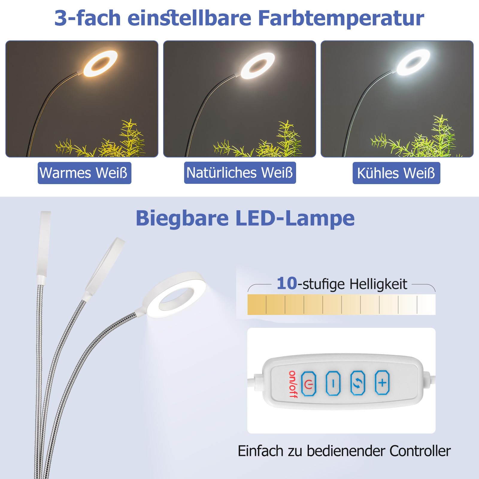 COSTWAY Maniküretisch klappbar, Nageltisch mit elektrischem Staubsammler, LED-Lampe, Handgelenkauflage & Rollen, Maniküre Tisch Marmor Optik, inkl. Tragetasche (Weiß)