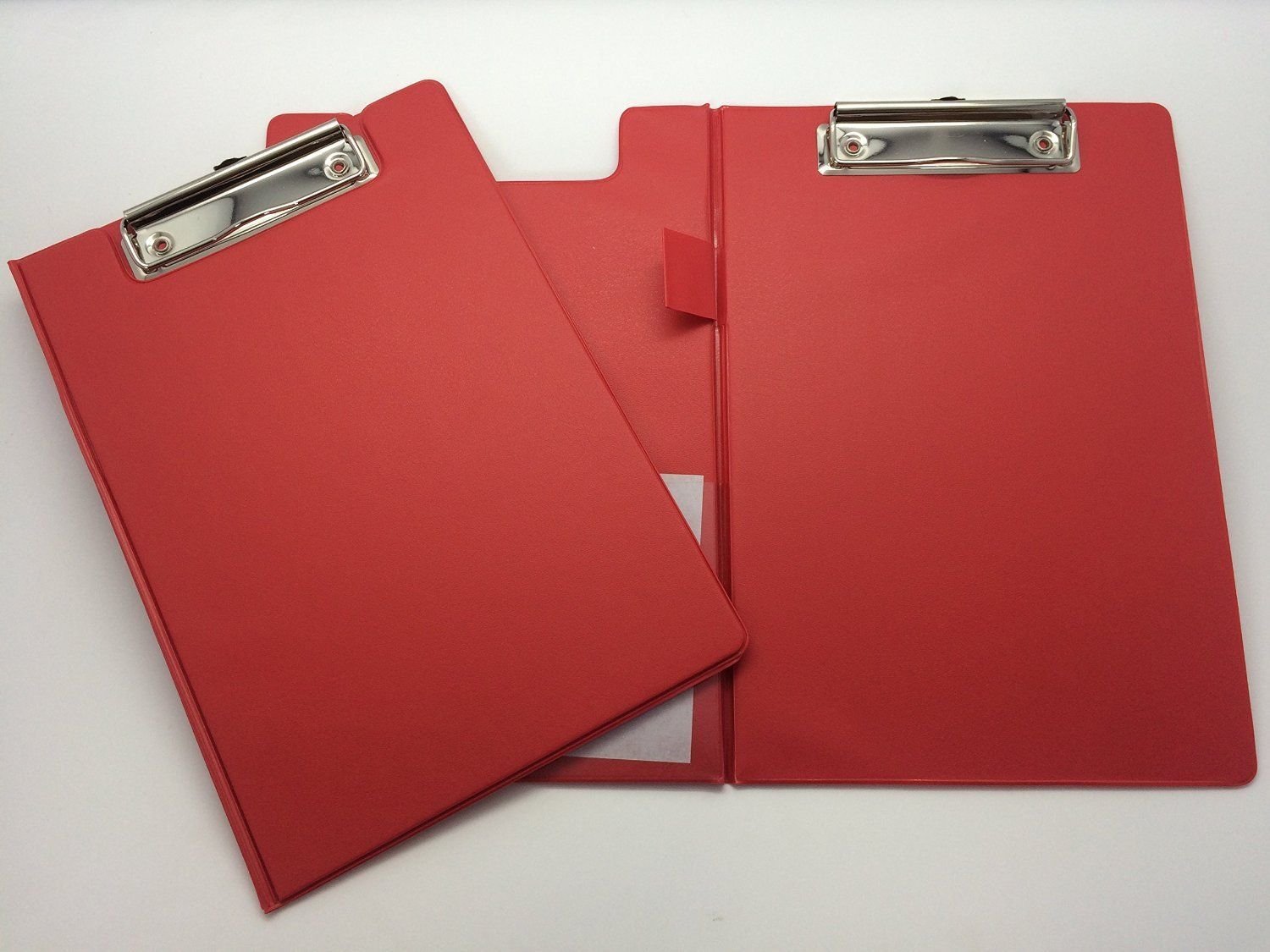 Range Wholesale RED A5 Foldover Clipboard - PVC Covered Clip Board File Paper Ideal for Orders- Restaurants,Bars,Pubs,Home, etc.
