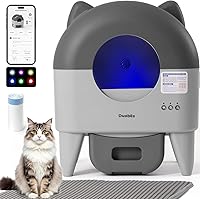 Vista 1 de Self Cleaning Litter Box: Extra Large Automatic Cat Litter Box Self Cleaning for Multiple Cats - APP Control with Smart Sensors - Safety Protection