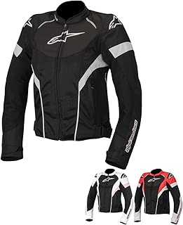 Alpinestars T-GP Plus R Air Women's Street Motorcycle Jackets - Black/White/Red / 2X-Large - coolthings.us
