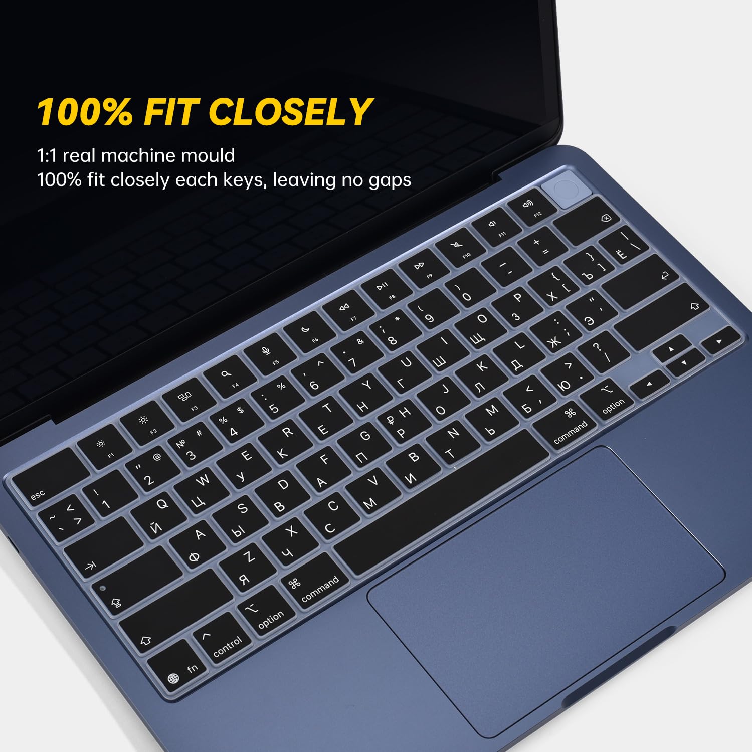 Amazon.com: Russian Keyboard Cover Skin Compatible with 2026 Apple