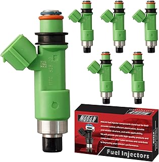 Set of 6 Fuel Injectors 16611AA740 FJ1079 Replacement Compatible with Subaru Legacy Outback 2010-2019 Tribeca 2008-2014 3.6L H6 - Replaces 842-12363