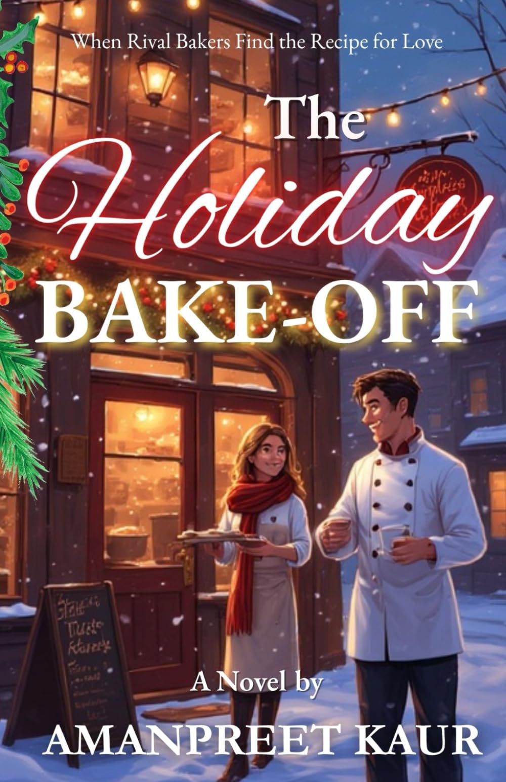 THE HOLIDAY BAKE-OFF : When Two Rival Bakers Find the Recipe for Love: A cozy small-town Christmas romance about rival bakers, second chances, and the recipe for love.