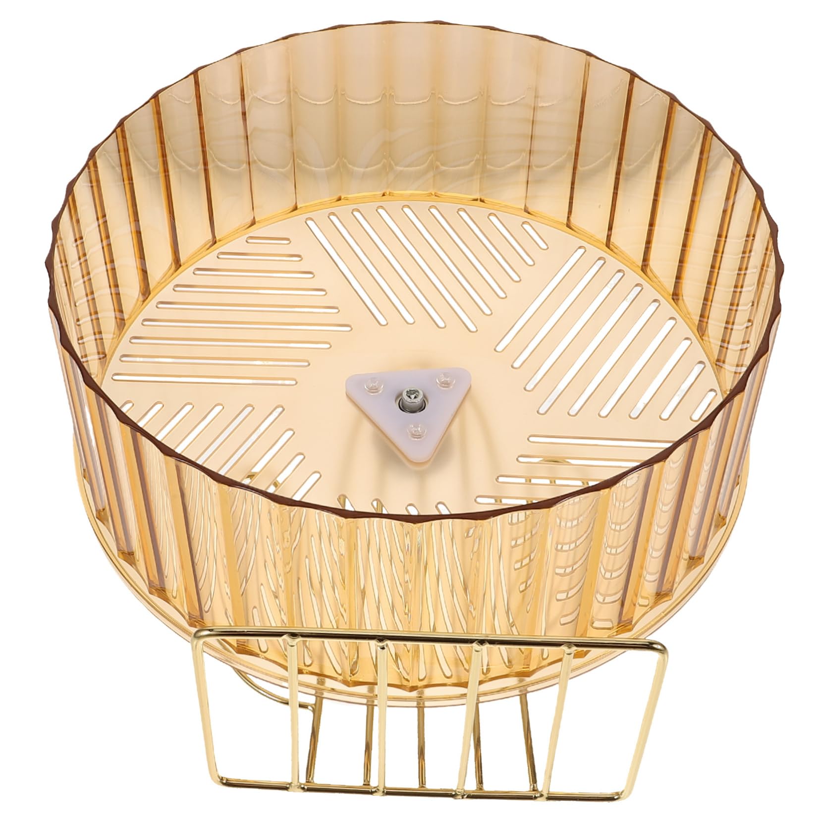 Alasum Roue de Hamster Stable Silencieuse à Base Solide pour Animaux de Compagnie en Cage