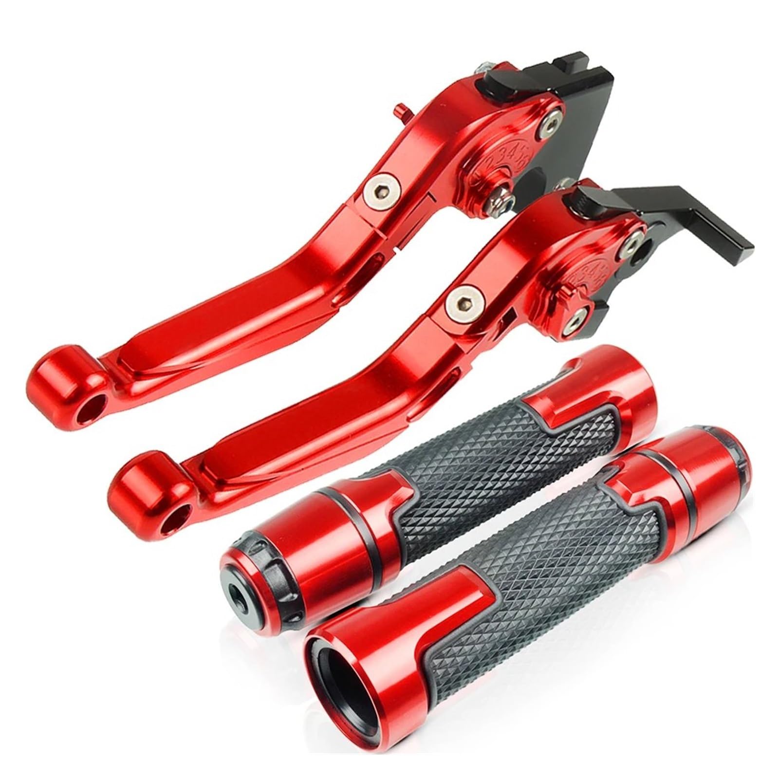Hguvsjd for CBR954RR for CBR 954RR for 954 RR ABS 2002 2003 Motorcycle Handle Lever CNC Adjustable Brake Clutch Handgrip Motorcycle Brake Lever(B)
