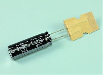 10pcs Rubycon MCZ 820uF 6.3v 105c Radial Electrolytic Capacitor Low ESR