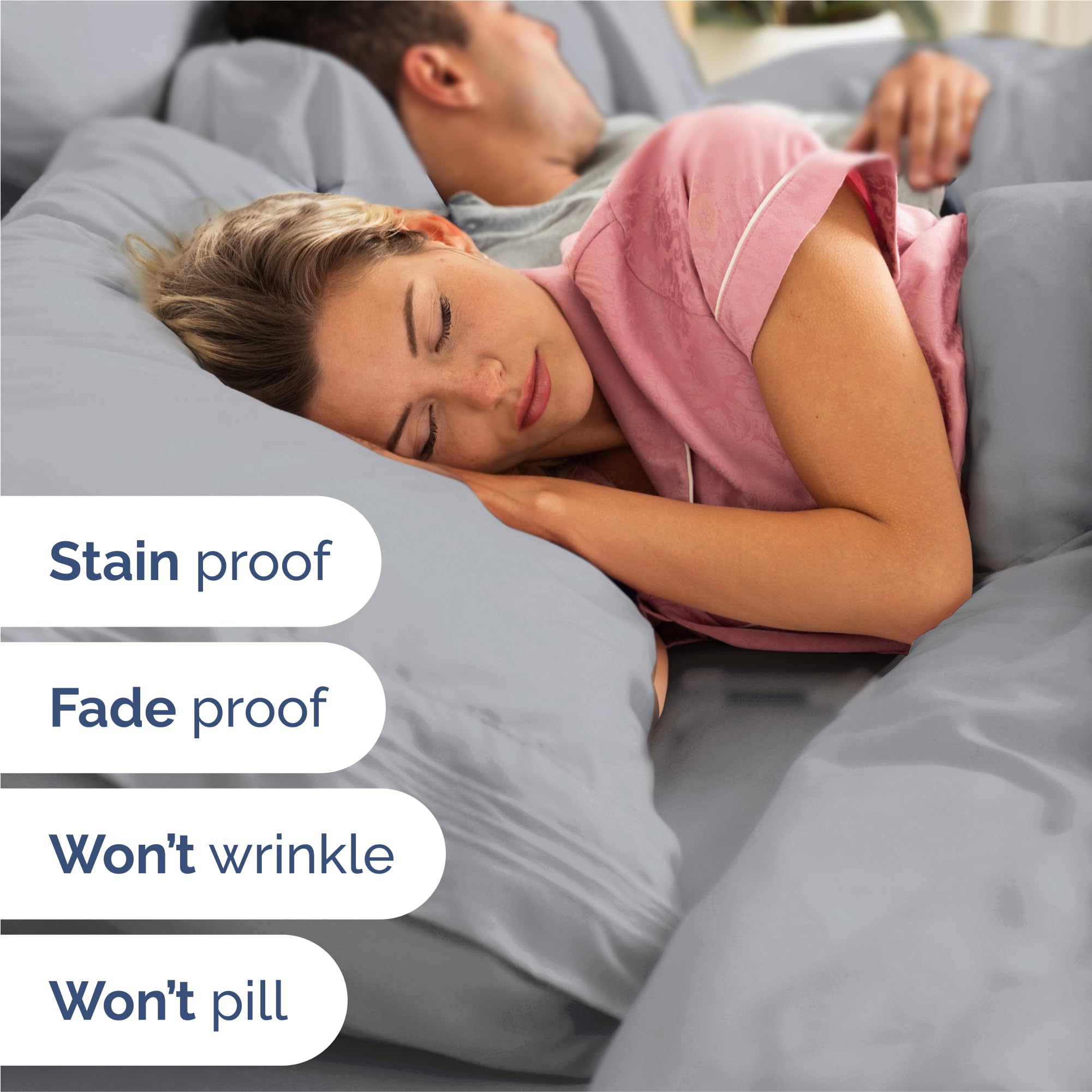 Amazon｜キングサイズ シーツセット - 4 点セット - ホテル