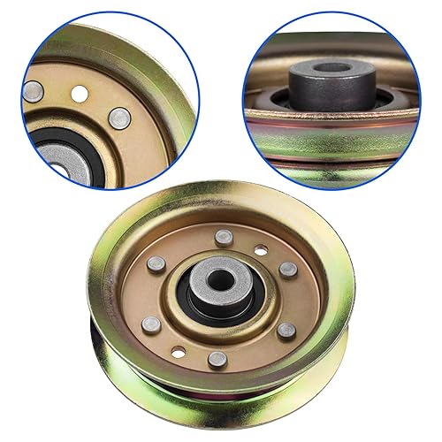 Miniatura 5 de UP2WIN 532173437 Rodamientos de polea tensora compatibles con tractor de cortacésped Craftsman LT1000 LT2000 con plataforma de 42 pulgadas,