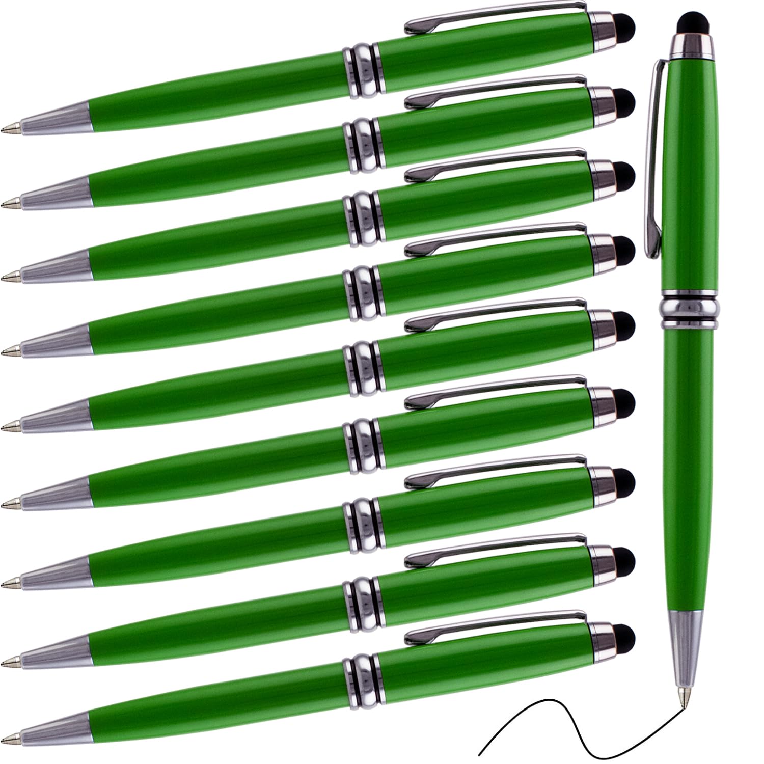 Custom Executive Ballpoint Pens with Your Team Name or Slogan/Address — image 1