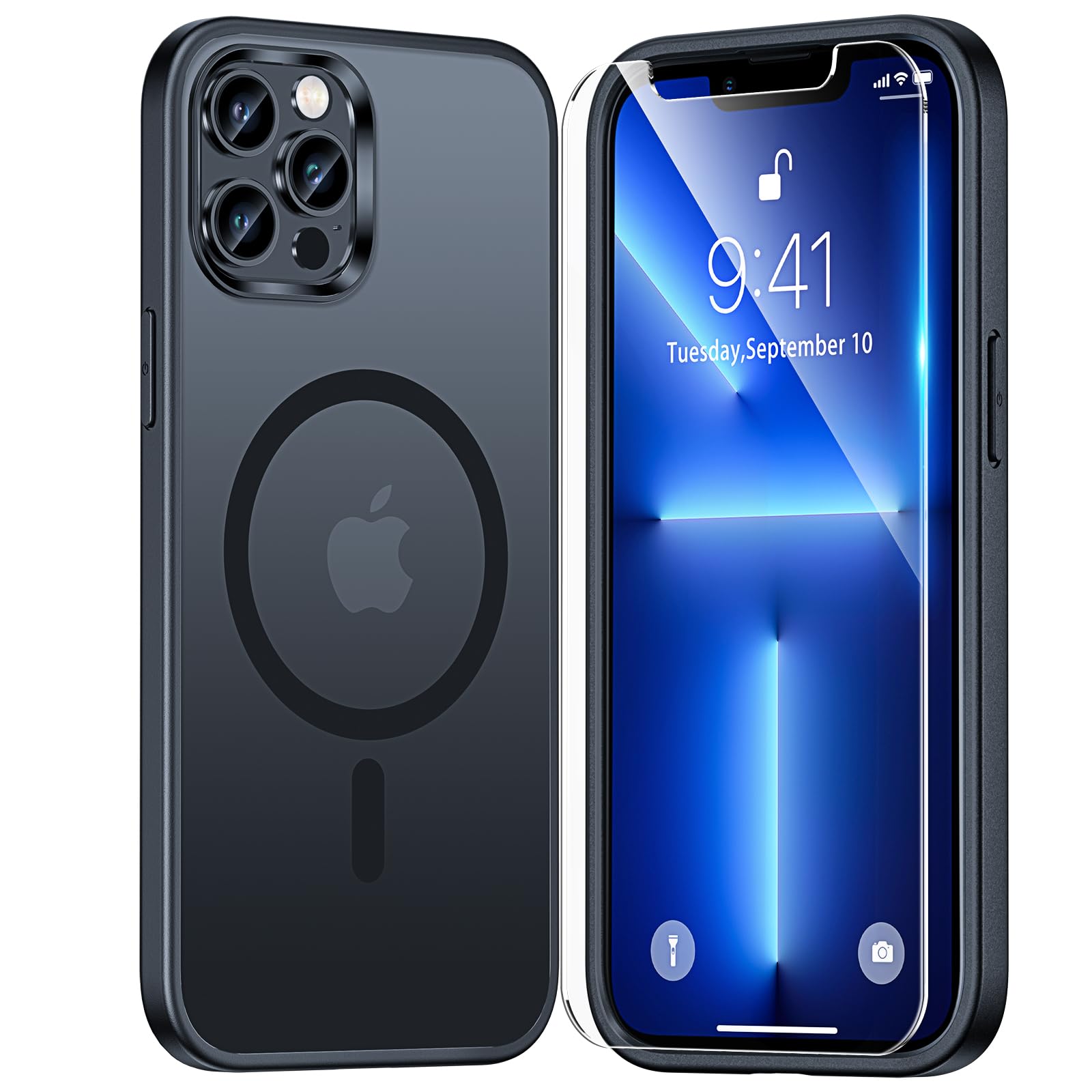 TAURI for iPhone 14 Case, Compatible with MagSafe, Clear — Amazon image 22