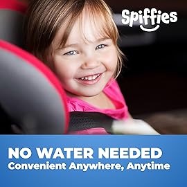 Spiffies Baby Teeth Wipes - Grape Flavor, Xylitol-Enriched Baby Gum Cleaner & Dental Wipes for Teething Relief and Teeth Cleaning - Safe for Infants & Toddlers, 20 Count (Pack of 3)