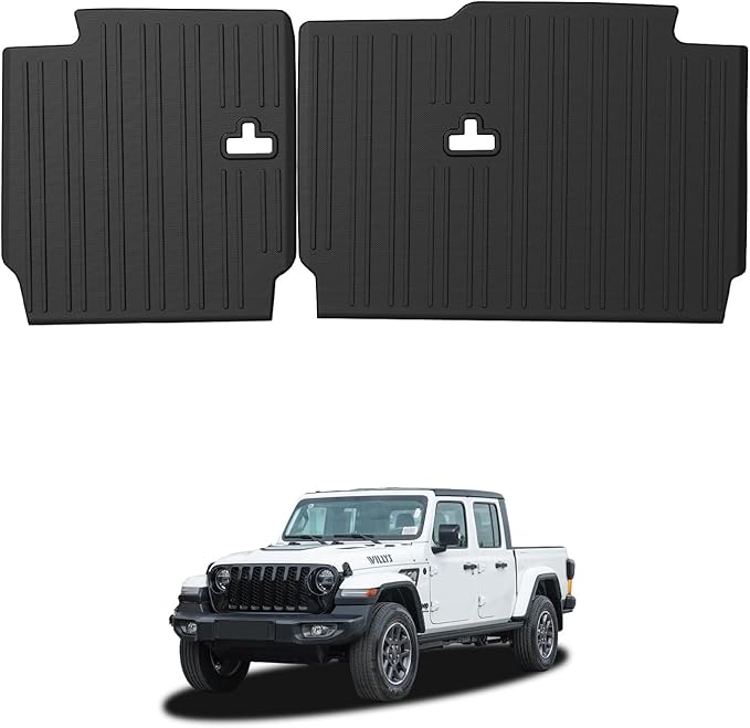 CARESA Rear Seat Back Covers for Jeep Gladiator JT