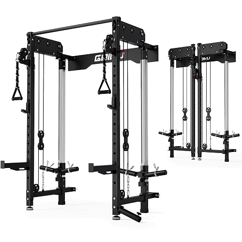GOIMU WM3-V4 Folding Squat Rack Wall Strength Machines product photo (Strength Machines) — ScooterReviewPro review