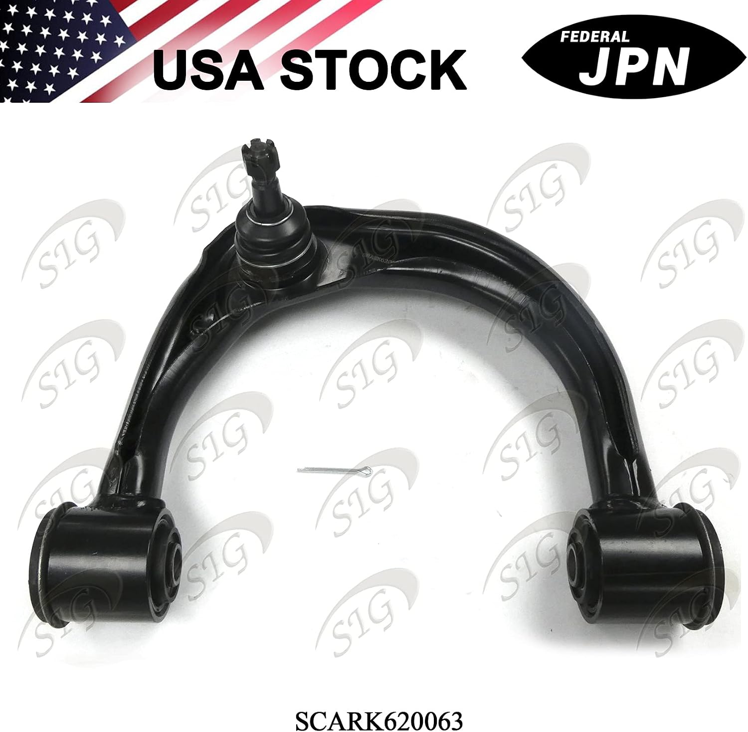 Front Right (Passenger Side) Upper Control Arm and Ball Joint Assembly Compatible with Lexus & Toyota Model GX460 & GX470 & 4Runner & FJ Cruiser (Replacement# 4806629225, RK620063) - SCARK620063